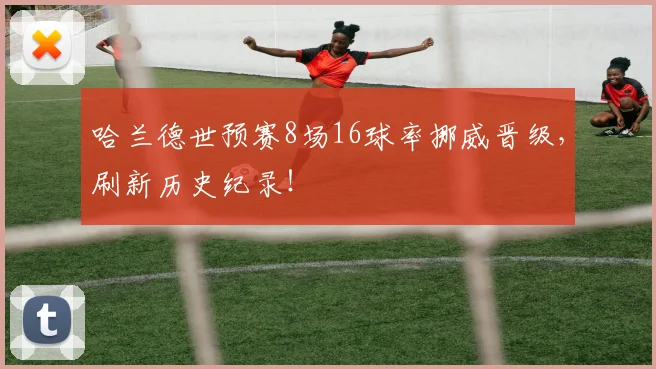 哈兰德世预赛8场16球率挪威晋级,刷新历史纪录!