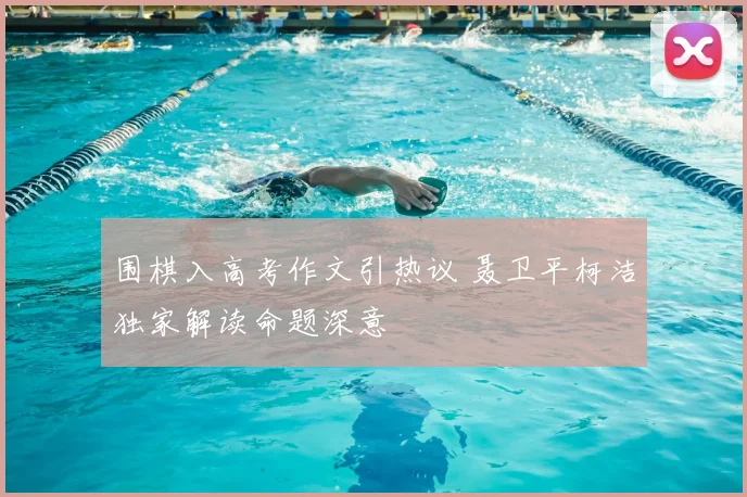 围棋入高考作文引热议 聂卫平柯洁独家解读命题深意
